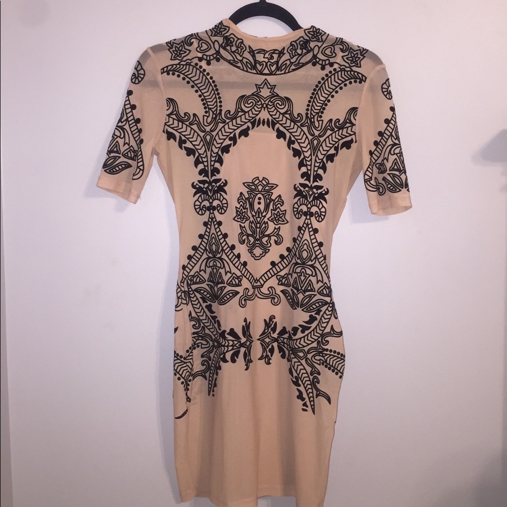 patterned dress